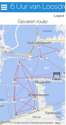 6uursrace-routevoorbeeld
